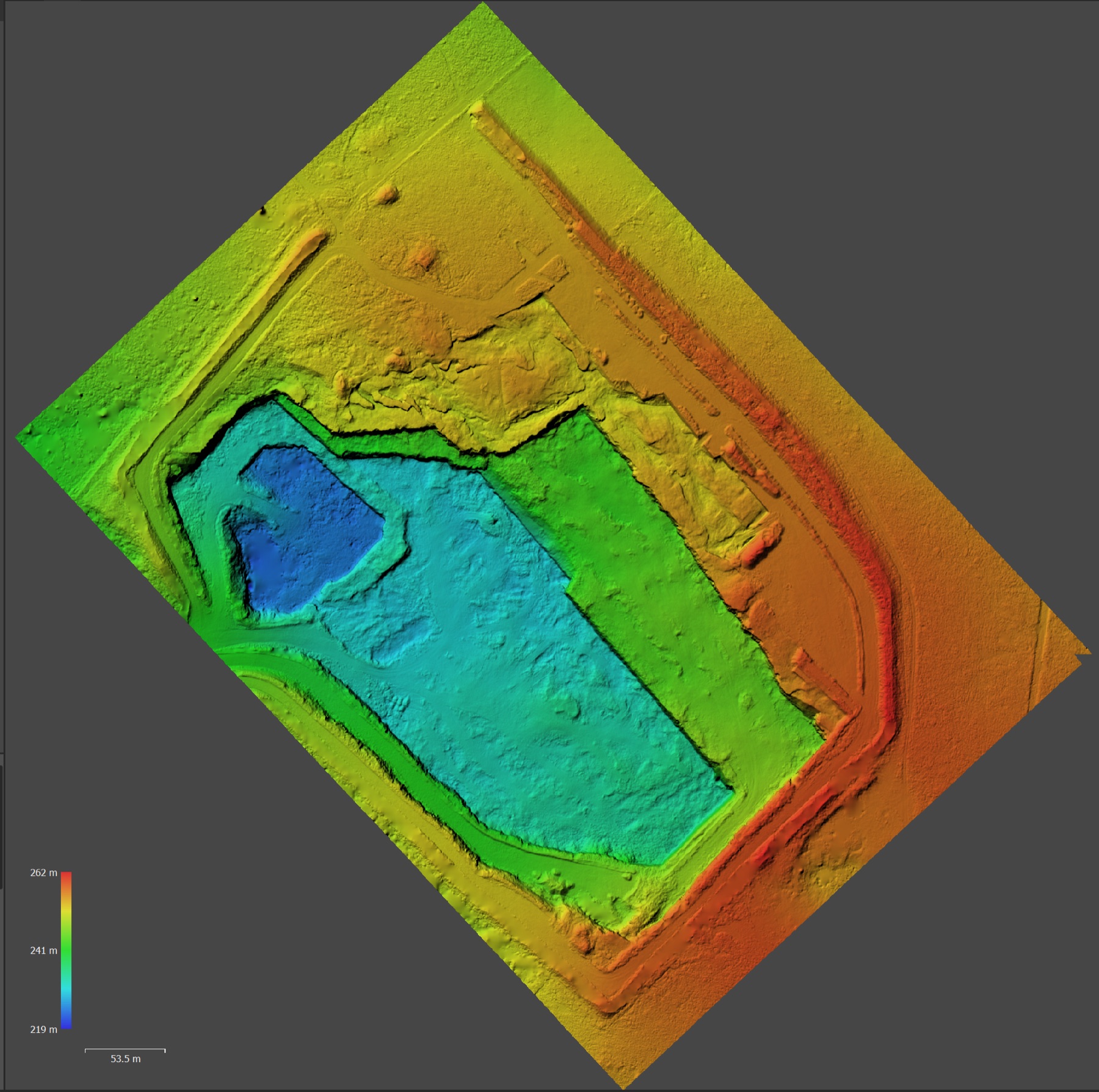 Levantamento topográfico digital aplicado ao planejamento da jazida